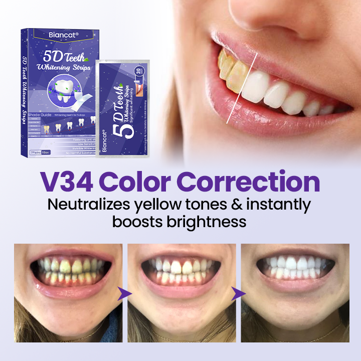 Biancat® 5D Teeth Whitening Strips-