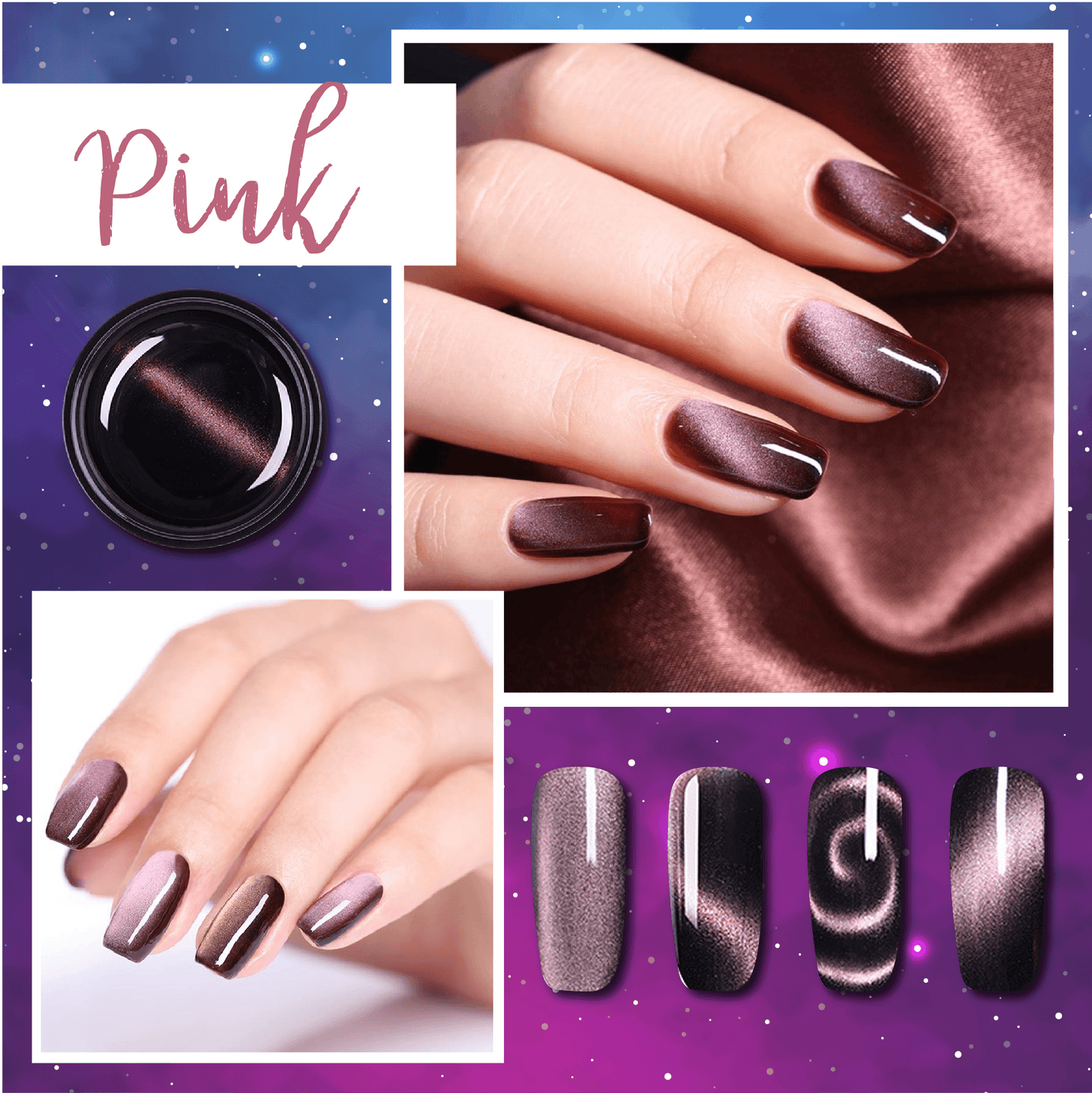 3D Cat Eye Magnetic Nail Gel Kit