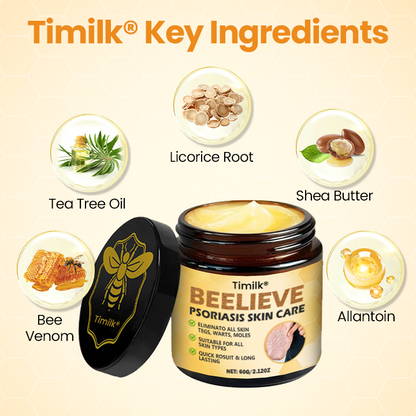 Timilk®BeeLieve Psoriasis Skin Care