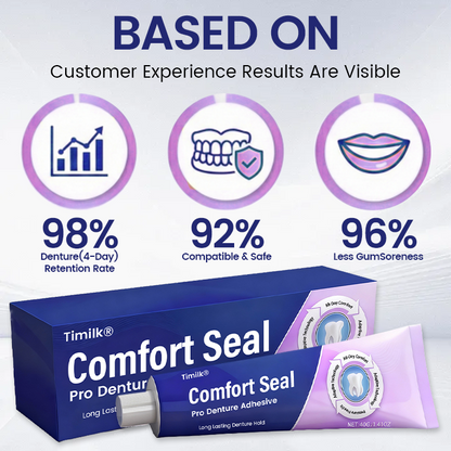 Timilk® Comfort Seal Pro Denture Adhesive 💝