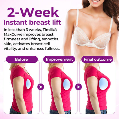 Timilk® MaxCurve Sculpting & Volumizing Bust Oil⚡⏱️Get Visible Lift & Fuller Curves in Just 21 Days