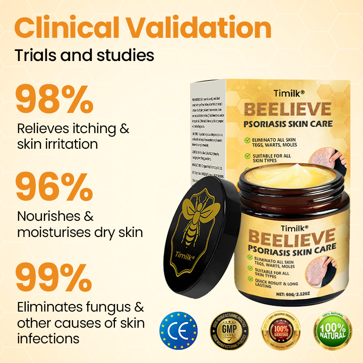 Timilk®BeeLieve Psoriasis Skin Care